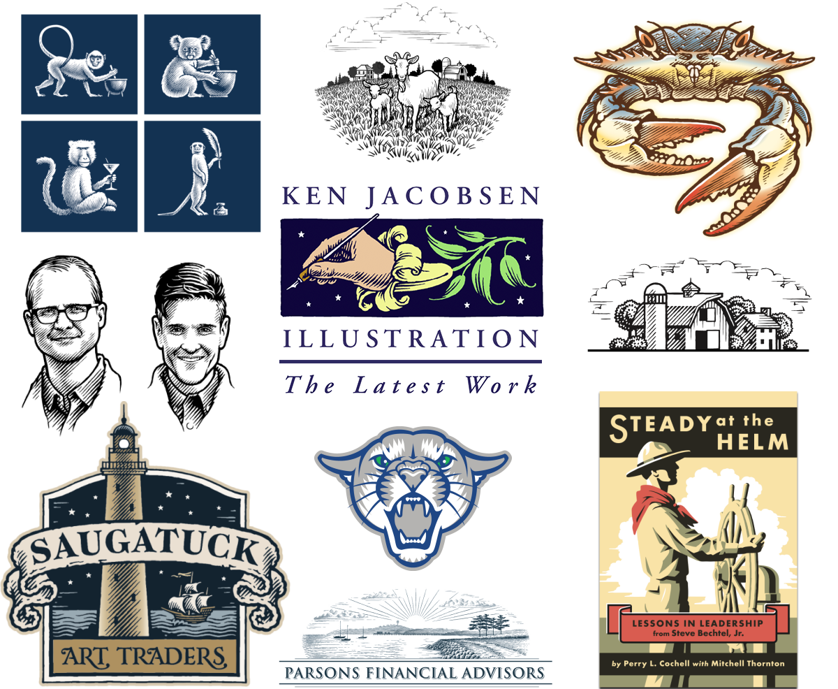 latest illustrations portolio 24