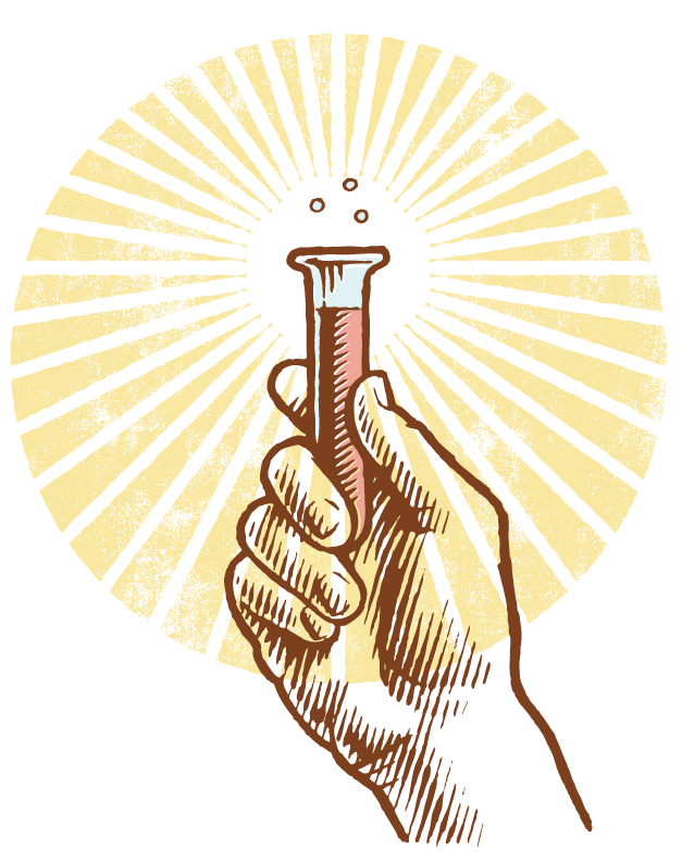 Vector art and pen and ink illustration for a magazine