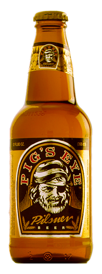 Pen and ink illustration of a river pirate for a beer lable